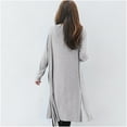 thumbnail image 6 of aidice Long Cardigans for Women Casual Long Sleeve Fitting Tops Fall Comfy Trendy Open Front Cardigans, 6 of 6