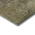 thumbnail image 3 of Addison Rugs Mayfield Premium Machine Washable Traditional Global Aloe Rectangle Rug, 1'8" x 2'6", 3 of 6