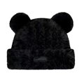 thumbnail image 1 of Gorro de peluche con forma de calavera, gorro protector para las orejas, gorro universal de invierno para mujer., 1 of 5