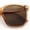 All Brown, variant on Classic Retro Stylish Hipster Fashion Oversized Horn Rim Plastic Sunglasses Tortoise - Green