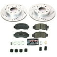 thumbnail image 3 of PowerStop Front Z23 Evolution Sport Carbon-Fiber Ceramic Brake Pad and Drilled & Slotted Rotor Kit Fits: HONDA Select Models K5224, 3 of 10
