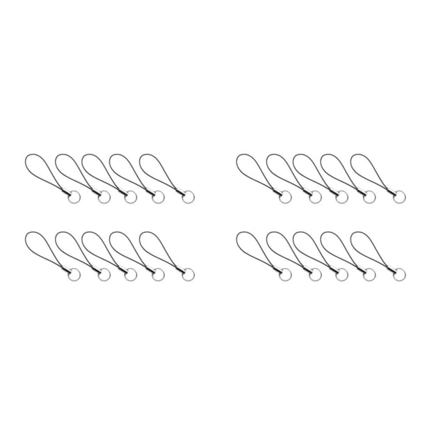 Wosthever 10 Uds. De soporte de anillo de cordón antipérdida para teléfono, broche de cuerda, baratijas, correa de mano para muñeca, Como se muestra 2Conjunto