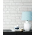 thumbnail image 2 of NextWall Vintage Brick Paintable Peel and Stick Wallpaper, 2 of 7