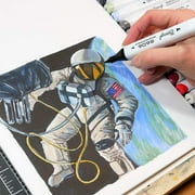 Bianyo Classic Series Alcohol-Based Dual Tip Art Markers، مجموعة من 72