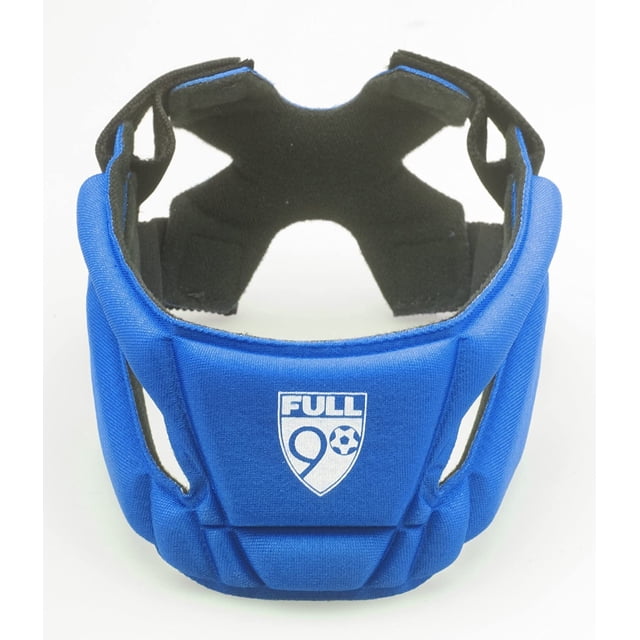 Protector de Cabeza para Fútbol Full 90 Select Ajustable Azul Mediano