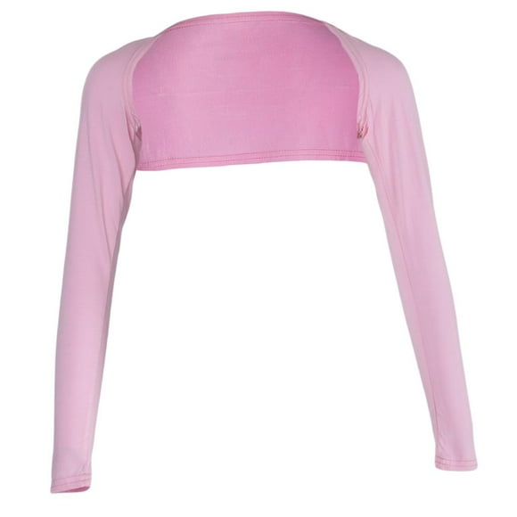 Piece Shoulder Stretchy Arm Cover Shrug Pink