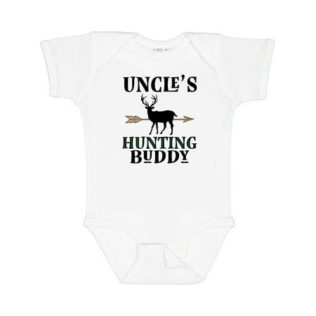 

Inktastic Uncle Deer Hunting Buddy Gift Baby Boy Bodysuit