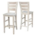 thumbnail image 3 of International Concepts Tuscany Wood 30" Bar Stool in Beige, 3 of 10