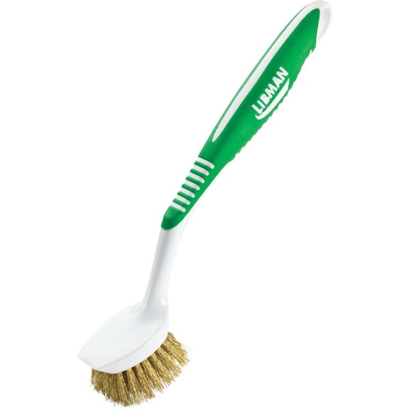 Libman Brass Bristle Pot Brush #47