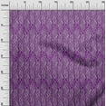 thumbnail image 2 of oneOone Cotton Poplin Fabric Swirl & Geometric Block Printed Fabric 1 Yard 42 Inch Wide, 2 of 4