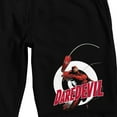 thumbnail image 2 of Marvel Universe Daredevil Men's Black Lounge Shorts-Medium, 2 of 5