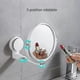 thumbnail image 3 of Espejo de pared con ventosa, espejo de baño, espejo de maquillaje, espejo colgante de pared, espejo de aumento de doble cara ajustable de 360 grados, espejo de escritorio, espejo de mesa, 3 of 5