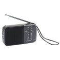 thumbnail image 1 of Estbridge Mini Radio AM/FM AA à Piles Bande Pleine Onde Radio d'Urgence (KK257 Blanc) Équipement Audio, 1 of 8