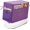 purple, variant on Sewing Machine Cover, Protective Cover with Storage Pocket and Side Handles, Sewing Machine Cover Dust Cover for Most Standard Sewing Machine etc, Printed Sewing Patterns(Grey)