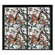 thumbnail image 1 of Lámina adhesiva estática para ventanas con motivos florales arcoíris, 100 x 43 cm, calcomanía de PVC, 8 diseños botánicos, puertas de cristal, 1 of 5