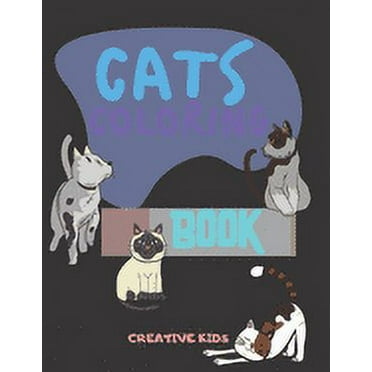 Cats Coloring Book: A Fun Game for 3-8 Year Old Boys - Picture For Toddlers & Grown Ups - Sport & Exclusive Cats-Childrens Activity Book - Preschooler & Kindergarden - 8.5 x 11" - 51 Pages (Paperback)