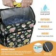 thumbnail image 2 of Blossom Pattern Cooler Backpack - 20L Insulated Leakproof Bag for Camping, Hiking, and Beach Outings, 2 of 5