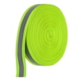 thumbnail image 1 of Unique Bargains Bande Réfléchissante, 30mm x 50 Yards Bande Réfléchissante, Vert Fluorescent, 1 of 5