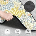 thumbnail image 2 of Daiia Boho Printed Car Floor Mats Set of 4, Durable Non Slip Auto Floor Carpet, Car Interior Carpets Proof Foot Pads Anti-Slip Cushion Automoetive Accessories, 2 of 6