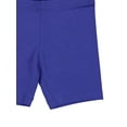 thumbnail image 4 of Wonder Nation Girls Bike Shorts, 4-Pack, Sizes 4-18 & Plus, 4 of 5