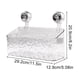 thumbnail image 2 of Precio reducido por tiempo limitado!Estante con ventosa para fregadero de baño, caja de almacenamiento con ventosa, lavabo de pared para baño, cuarto de ducha, sin necesidad de perforar, 2 of 4