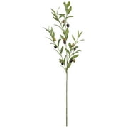37-inch Artificial Silk Green Olive Long Stem, for Indoor Use, by Mainstays