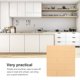 thumbnail image 5 of unbranded 10Ud Stickers De Pared 3D Beige Adhesivos Material Xpe Patrón Para Decorar, 5 of 6