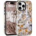 thumbnail image 1 of wonima44 Halloween Skull Cases for iPhone 16 Pro Max, Cute Kawaii Aesthetic Trendy Stylish Floral Ghost Phone Cover Protective Shockproof Phone Case, 1 of 1