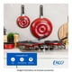 thumbnail image 4 of Batería de Cocina con Olla Express y Vaporera de Aluminio Antiadherente 25 Piezas – Rojo, 4 of 5