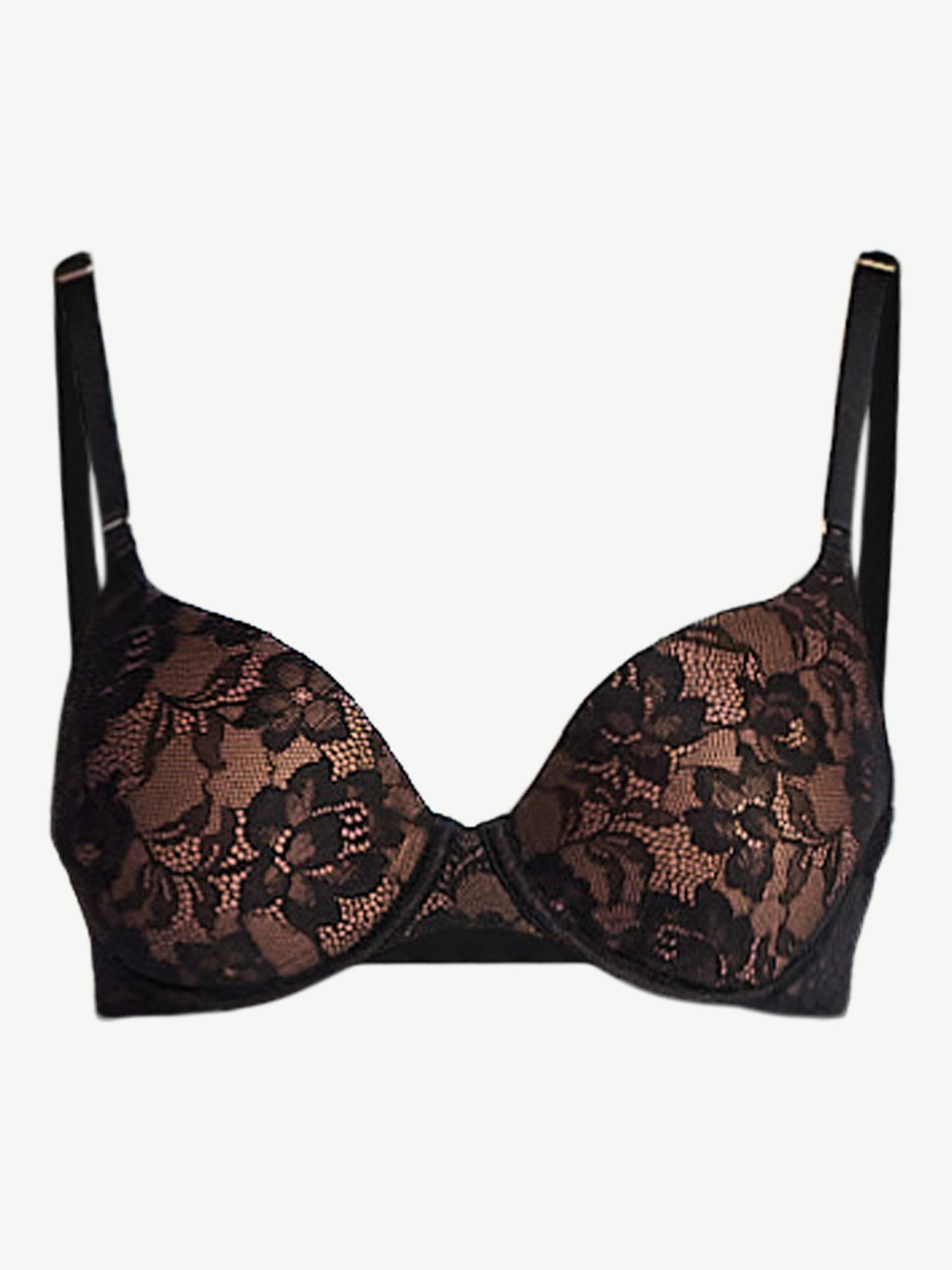 Joyspun Women's Lace T-Shirt Bra, Sizes 32A-40DDD
