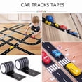 thumbnail image 5 of Haimei 2 Pack Black Track Tape for Toy Cars, 65.6 ft Roadway Sticker Tape, Sticks to Flat Surfaces, No Residue, 5 of 5