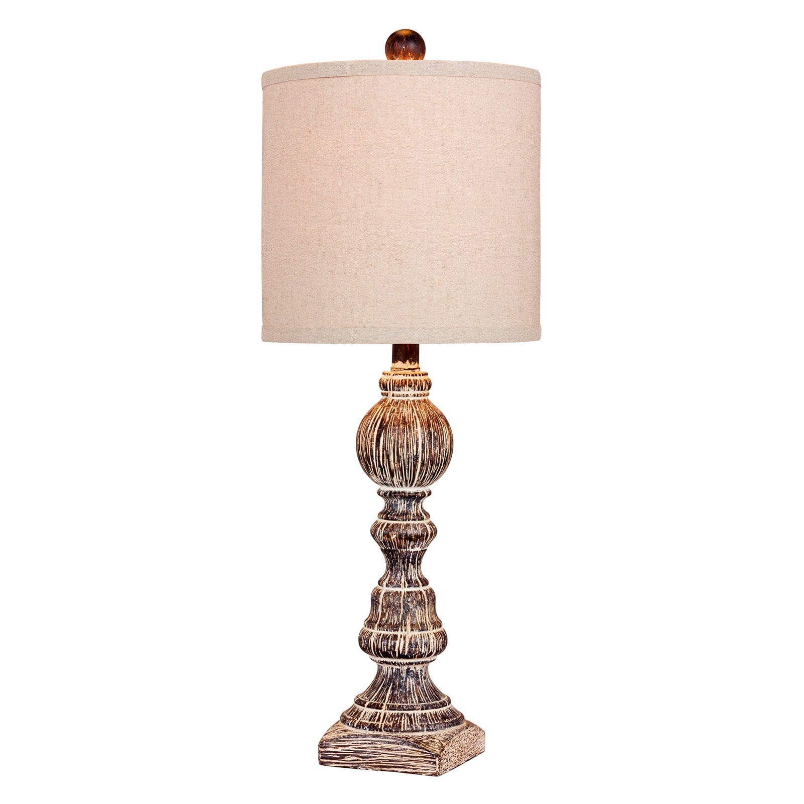 Plated Brushed Nickel Fangio Lighting Cory Martin W-1483BN-2PK Two 26.5 Metal Table Lamps for The Price of One