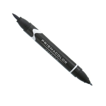 Prismacolor Premier Double-Ended Art Marker, Brush-Fine, Neutral Gray 0.2