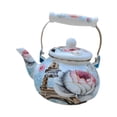 thumbnail image 2 of GROWTH TANK Enamel Tea Kettle Juice Water Jug Sturdy Water Pitche for Party Home Kitchen Style B, 2 of 9