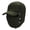 Green, variant on ASTRAEA Winter Trapper Hat, Windproof Warm Snow Hat with Ear Flaps & Mask for Men Women Skiing Hunting Fishing, Black