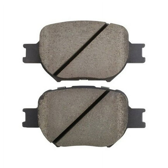 Mpa Electrical 1003-0817C Quality Built Disc Brake Pad Set   Black Series,