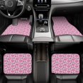 thumbnail image 7 of Zufioo Cool Flamingos Print Car Floor Mats Four-piece Set, Car Interior Accessories - Corrosion-resistant, Non-Slip, Suitable for Cars, Trucks, Vans, 7 of 7