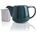 thumbnail image 1 of Porcelain Teapot with SLS Lid and Removable Infuser, 550 ml/18.6 oz Ceramic Stump Teapot for Flowering & Loose Leaf Tea, 1 of 4