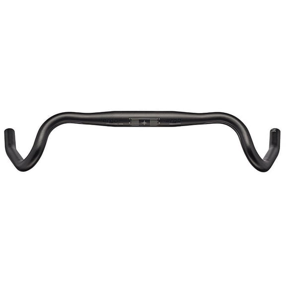 Ergotec Gravel Handlebar – 440mm/580mm, 31.8mm Clamp, 30° Flare, Safety Level 5, Lightweight AL6061 T6, Touring & Gravel Bike, Black
