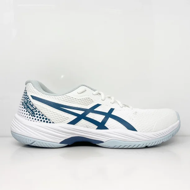 Asics Womens Gel Game 9 1042A243 White Running Shoes Sneakers Size 8