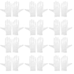 Cotton Gloves, Work Gloves 12 Pairs  For Keeping Hands Dry