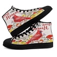 thumbnail image 4 of Cardinal A Piece Of My Heart Lives In Heaven High Top Canvas Shoes Sneakers Black Size 5, 4 of 7