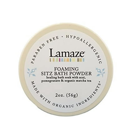 Lamaze Moussant Sitz Poudre de bain avec Acai, grenade et thé Matcha organique (1 pot)