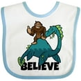 thumbnail image 3 of Inktastic Believe Boys or Girls Baby Bib, 3 of 4