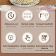 thumbnail image 3 of Noodle Maker,6-in-1 Portable Noodles Part Safety Noodles Part Indicator Sodaplus Maker Handheld Maker With Cutter Noodle Maker Cutter Part, 3 of 7