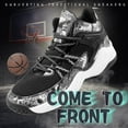 thumbnail image 2 of Bolognifi Basketball Shoes for Men Lightweight Durable for Outdoor Sports Training Matches, 2 of 6