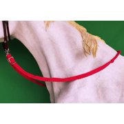 Roping Knotted Horse Tack Western Barrel Reins Nylon Braided Red 60723