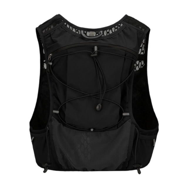 Chaleco de hidratación para correr, mochila de hidratación, mochila para correr para hombres y mujeres, paquete de hidratación liviano para ciclismo Negro