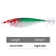 thumbnail image 3 of Octopus Hooks Lure 10cm 10g Luminous Octopus Bait Tackle (Red Head Green Body), 3 of 3