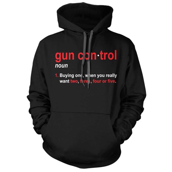Gun Control Definition Hoodie